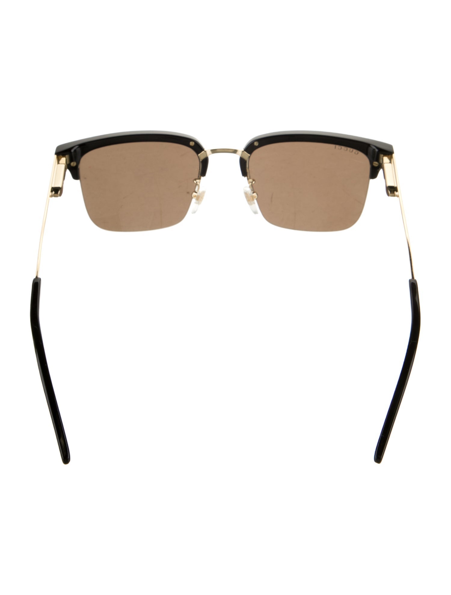 Gucci Web Accent Square Sunglasses